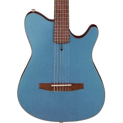 Ibanez Nylon String Acoustic Guitar - Indigo Blue Metallic Flat