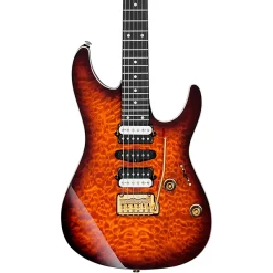 Ibanez Premium AZ47P1QM Electric Guitar - Dragon Eye Burst