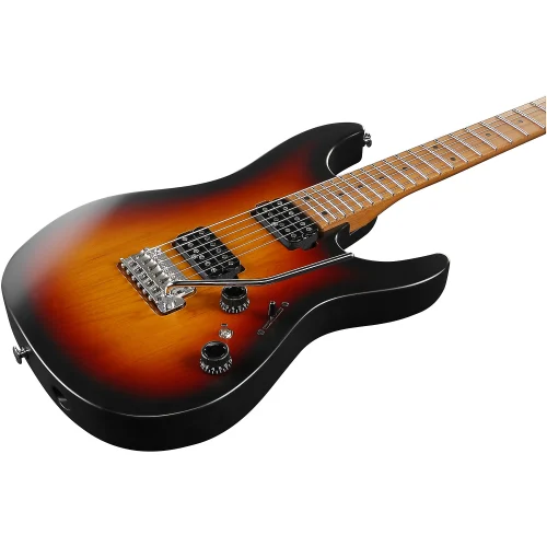 Ibanez Prestige AZ2402 Electric Guitar - Tri Burst Fade Flat - Image 3