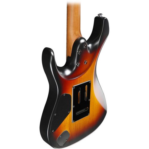 Ibanez Prestige AZ2402 Electric Guitar - Tri Burst Fade Flat - Image 4