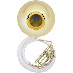 Jupiter JSP1010 Intermediate BBb Fiberglass Sousaphone - Clear Lacquer