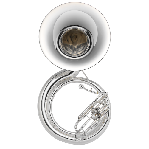 Jupiter JSP1100S Professional BBb Sousaphone - Silver-plated