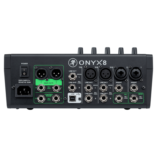 Mackie Onyx8 8-channel Analog Mixer with Multi-Track USB - Image 4