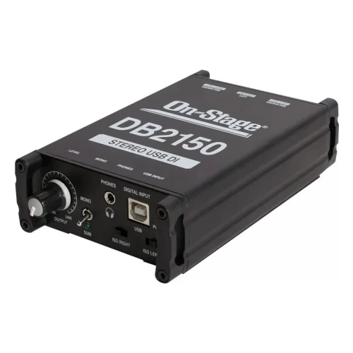 On Stage DB2150 Stereo USB Direct Box - Image 2