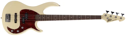 Peavey Milestone Series 4 String Bass Guitar - Ivory - Image 3