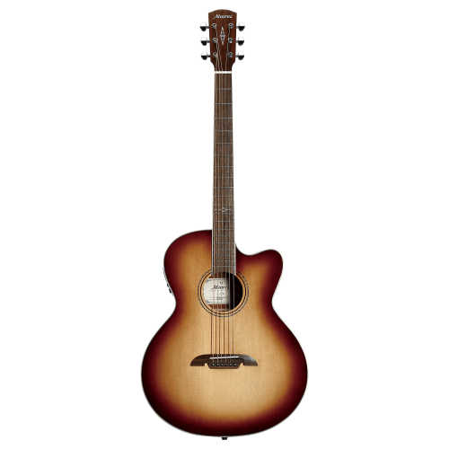 Alvarez ABT60ce Baritone Acoustic-electric Guitar - Shadowburst - Image 2
