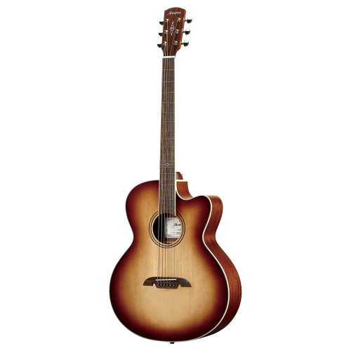 Alvarez ABT60ce Baritone Acoustic-electric Guitar - Shadowburst - Image 3