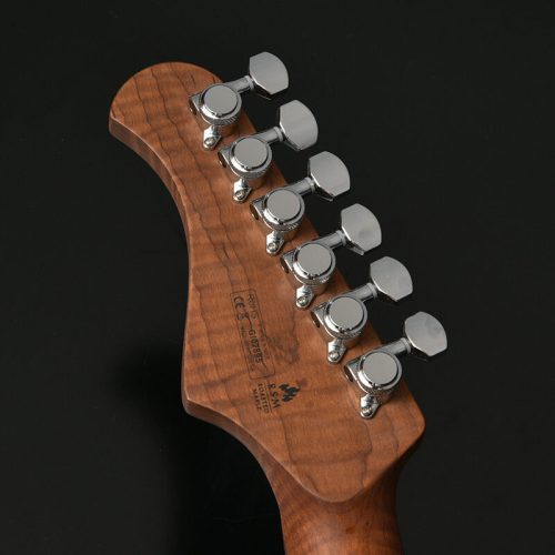 Bacchus Tactics 24 Ash Electric Guitar - See Through Blue - Image 7