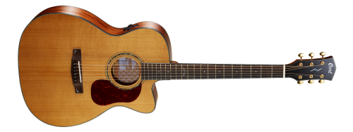 Cort GOLD-OC6 Acoustic Electric Guitar – Natural Finish - Image 2
