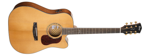 Cort Gold DC-6 Acoustic-electric Guitar - Natural - Image 2