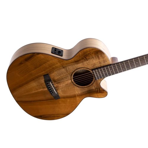 Cort SFX Myrtlewood Acoustic Electric Guitar – Natural Finish - Image 4