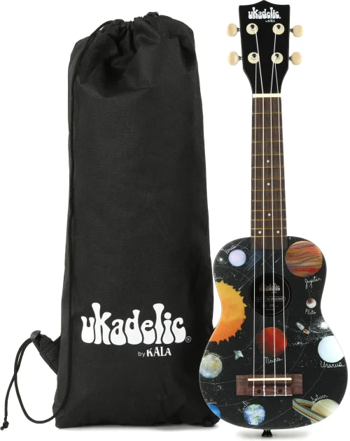 Kala Ukadelic Soprano Ukulele - Spaced Out - Image 4