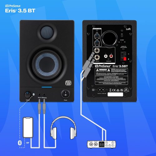 PreSonus Eris 3.5BT 3.5-inch Powered Bluetooth Studio Monitors - Image 4