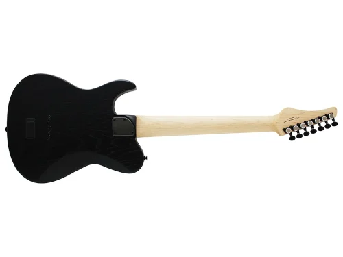 FGN J Standard Iliad 7 String Guitar - Open Pore Black - Image 4