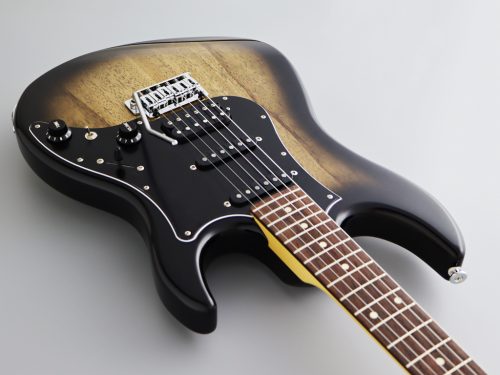 FGN Standard Odyssey Electric Guitar - Dark Mocha Burst - Image 4