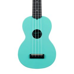 Kala Waterman Beach Collection Soprano Ukulele - Aqua Mist