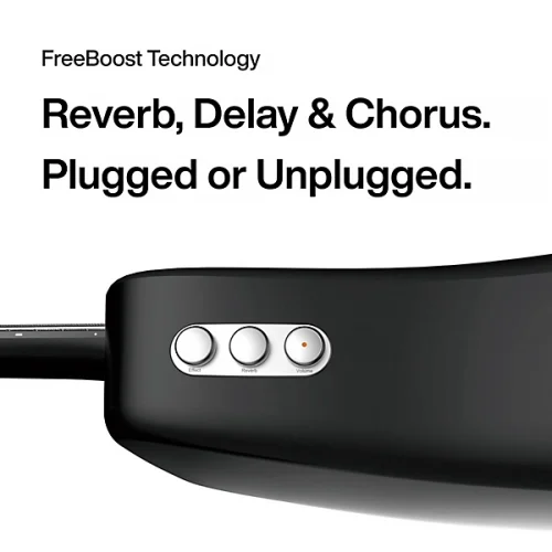 Lava Music - Lava Me 2 Freeboost Guitar - Black - Image 6
