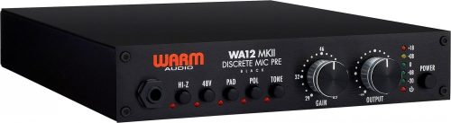 Warm Audio WA12 MKII Microphone Preamp - Black - Image 2