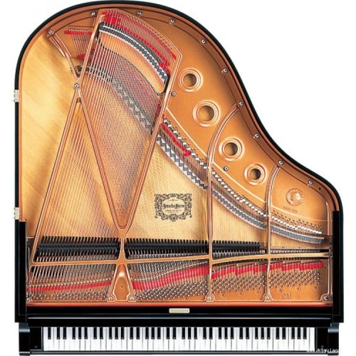 Yamaha GB1K Acoustic Grand Piano - Polished Ebony - Image 8
