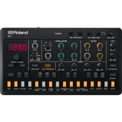 The Roland AIRA Compact S-1 Tweak Synth is able to simulate the performance of various Roland-made chips and motherboards in great detail. 
