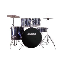 Jinbao JBP221 5 Piece Drum Kit - Blue Sparkle