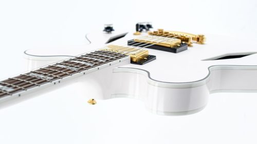 Epiphone Emily Wolfe - White Wolfe - Sheraton Semi-Hollow Guitar - Image 3