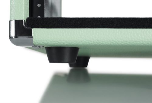 Gator Vintage Amp Vibe Rack Case - 2U Seafoam Green - Image 5
