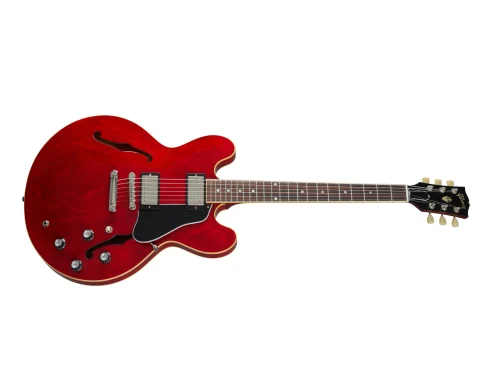 Gibson ES-335 Semi-hollowbody Electric Guitar - Sixties Cherry - Image 2