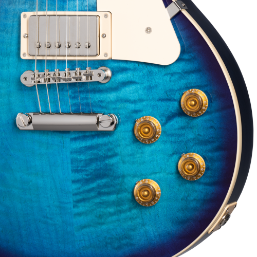 Gibson Les Paul Standard '50s Electric Guitar - Blueberry Burst - Image 3