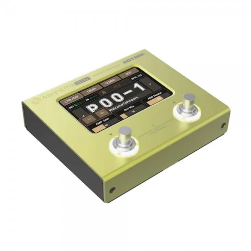 HOTONE Ampero Mini MP50 Mustard - Guitar Multi Effects Pedal - Image 2