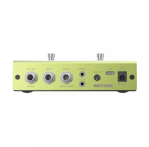 HOTONE Ampero Mini MP50 Mustard - Guitar Multi Effects Pedal - Image 3