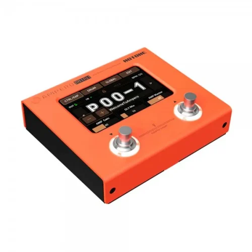 HOTONE Ampero Mini MP50 Orange - Guitar Multi Effects Pedal - Image 2