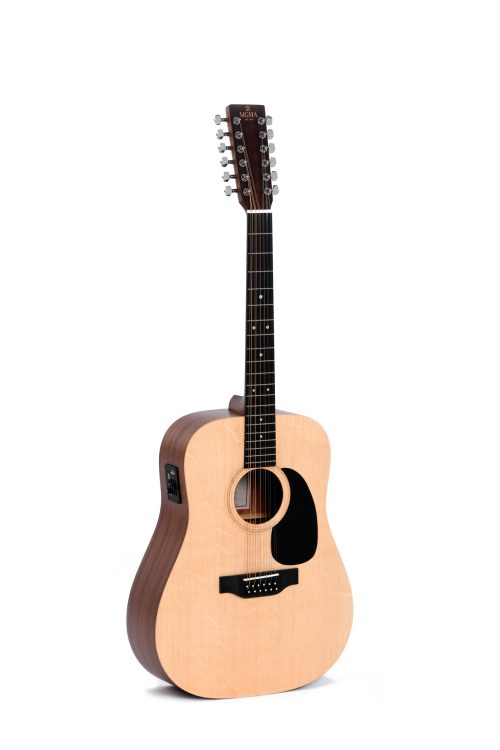 Sigma DM12E 12 String Acoustic/Electric Guitar - Image 3