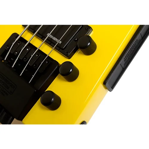Steinberger Spirit XT-2 Standard 4 String Bass - Hot Rod Yellow - Image 5