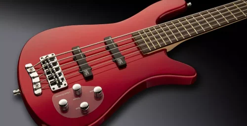 Warwick RockBass Streamer LX 5-String - Metallic Red - Image 3
