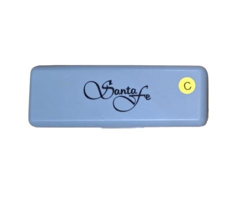 Santa Fe 10 Hole Harmonica Key C - Image 3