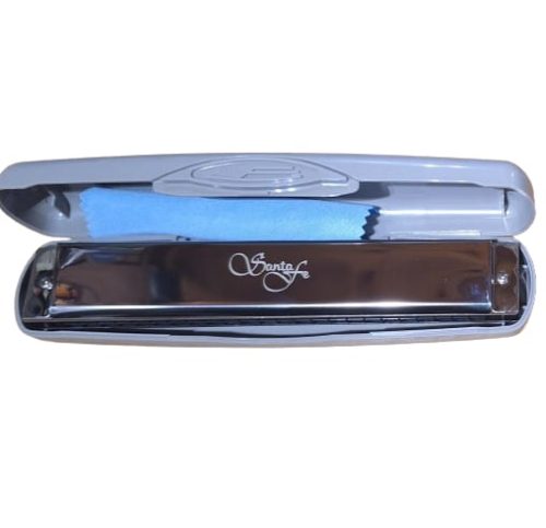 Santa Fe 24 Hole Harmonica Key A - Image 2