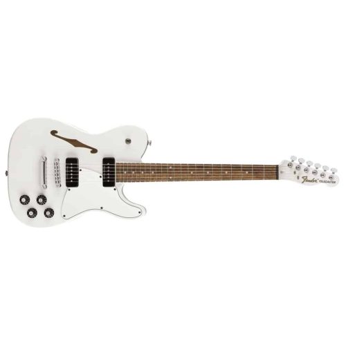 Fender JA-90 Jim Adkins Signature Telecaster® Thinline – White - Image 3