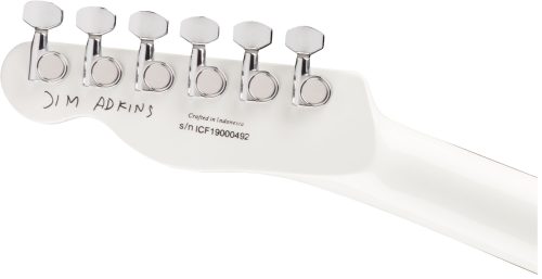 Fender JA-90 Jim Adkins Signature Telecaster® Thinline – White - Image 6