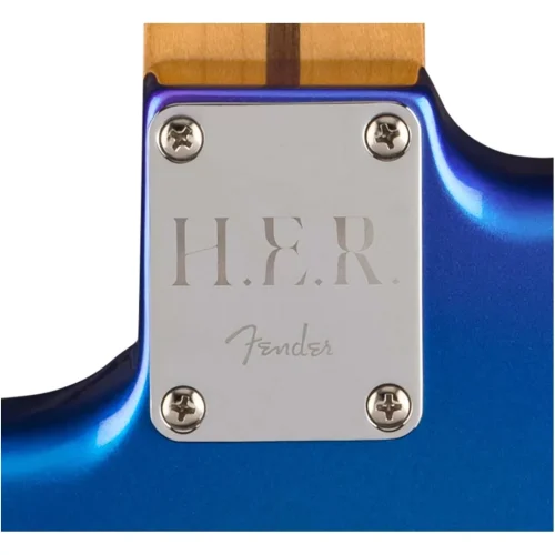 Fender Limited Edition H.E.R. Stratocaster Guitar - Blue Marlin - Image 5