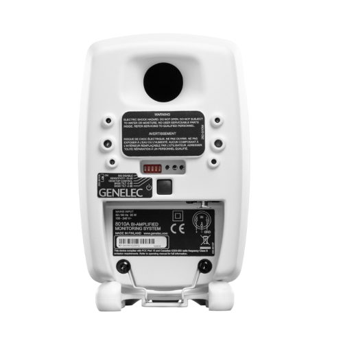 Genelec 8010A 3 inch Powered Studio Monitor White (Individual) - Image 3