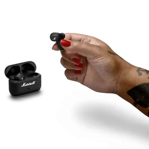 Marshall Motif II A.N.C TWS Bluetooth In-Ear Headphones - Black - Image 6