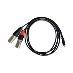 Rubiqube IOS Lightning to Dual XLR Male - 1.8M Cable