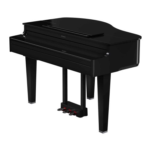 Roland GP-6 Digital Baby Grand Piano - Polished Ebony - Image 2