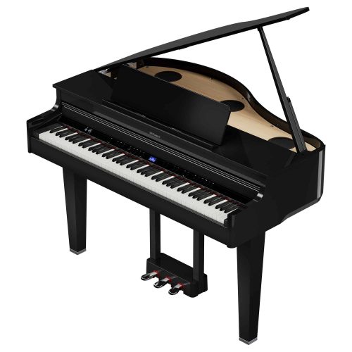 Roland GP-6 Digital Baby Grand Piano - Polished Ebony - Image 3