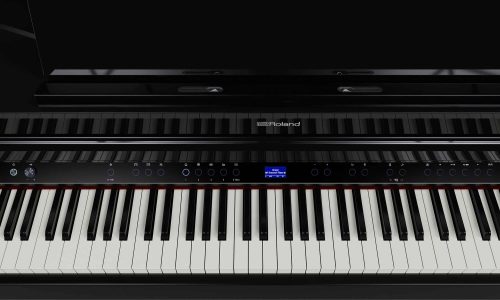 Roland GP-6 Digital Baby Grand Piano - Polished Ebony - Image 4