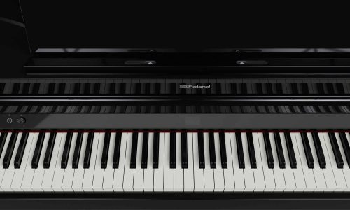 Roland GP-6 Digital Baby Grand Piano - Polished Ebony - Image 5