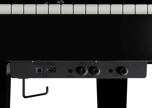 Roland GP-6 Digital Baby Grand Piano - Polished Ebony - Image 7