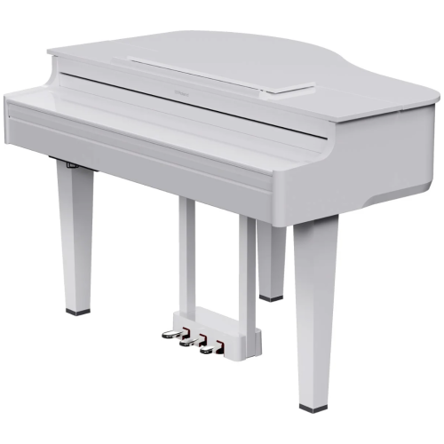 Roland GP-6 Digital Baby Grand Piano - White - Image 3