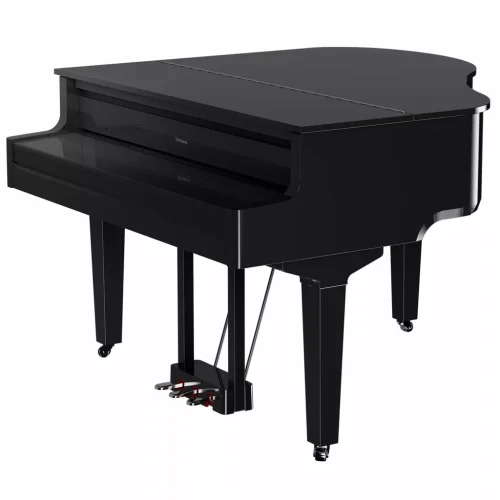 Roland GP-9 Digital Grand Piano - Polished Ebony - Image 2